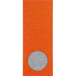 Chardonet Naranja Gris 20x50