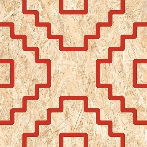  Seriaki-R Natural Rojo 59,3*59,3