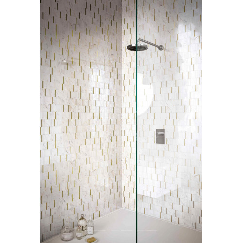 Мозаика Allmarble Wall Statuario Mosaico Lu