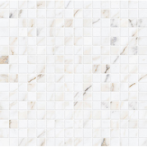 Мозаика Allmarble Wall Golden White Satin Mosaico