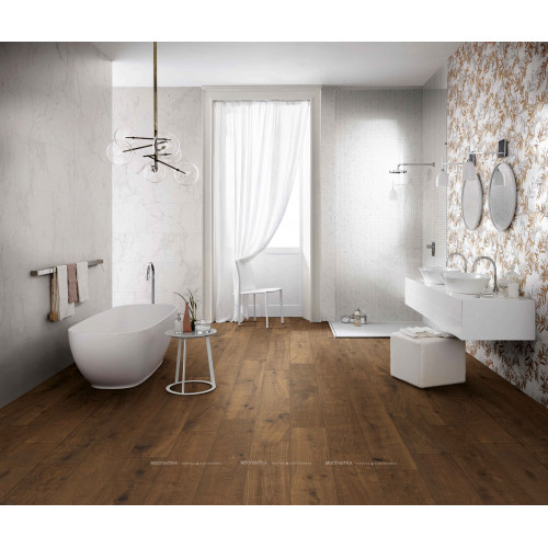 Мозаика Allmarble Wall Golden White Satin Mosaico